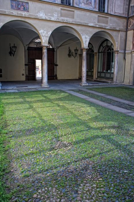 Palazzo Scaglia di Verrua - cortile